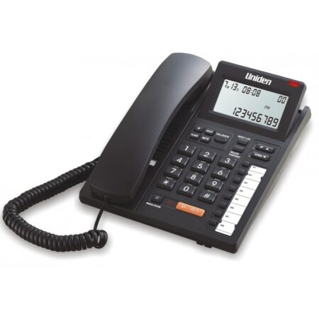 UNIDEN AS 7411 Corded Phone with CID Speaker LCD Tilt Adjustable